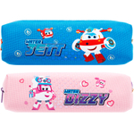 Пенал 1 отделение Deli "Super wings", 205х60х60 мм, на молнии, ассорти