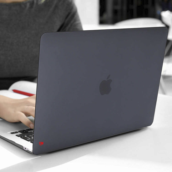 Защитный чехол-накладка Case для Apple MacBook New Air 13" (2020г.) Чёрная матовая