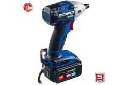 Бесщеточный гайковерт ЗУБР Профессионал 20 В, 2 АКБ, 4 Ач, в кейсе GB-250-42