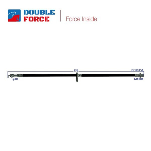 Шланг тормозной Double Force DFH0151