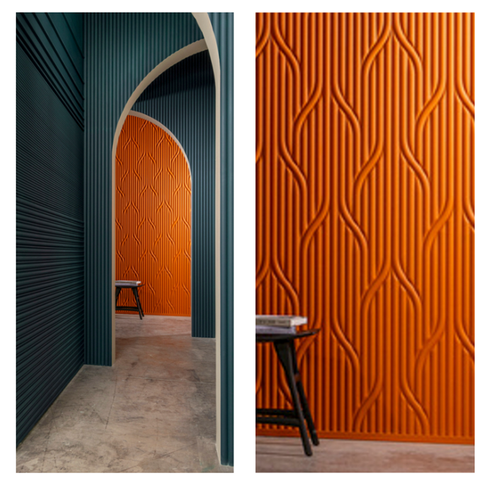 Декоративная панель Hill Bead XL, 200x40 см