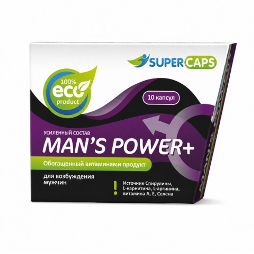 Средство возбуждающее Man's Power plus 10 капс.