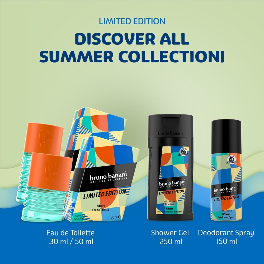 Bruno Banani Summer Man туалетная вода для мужчин