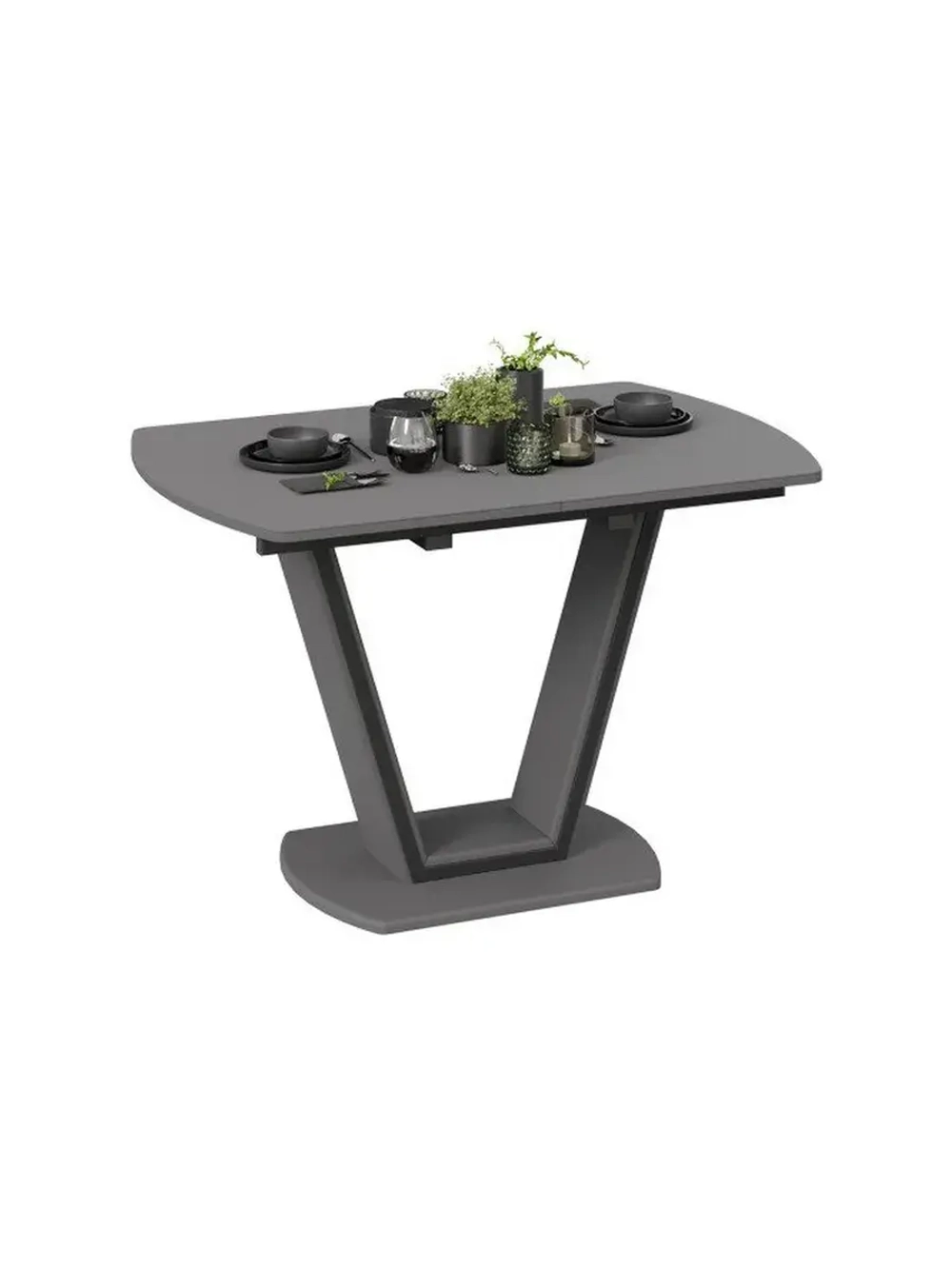 Стол кухонный обеденный раздвижной 120х80х77 см