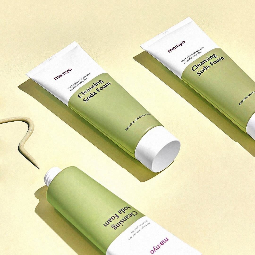 Manyo Мягкая пенка с содой для глубокого очищения пор Cleansing Soda Foam 150мл