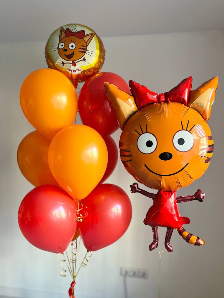 Воздушные шары Три кота Карамелька №3918