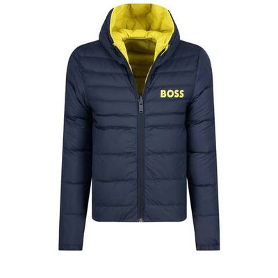 двухсторонняя куртка BOSS Kidswear - темно-синий(J26487)