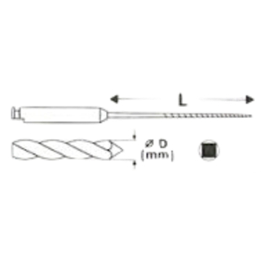 Каналорасширитель Reamers 25мм 0,15мм