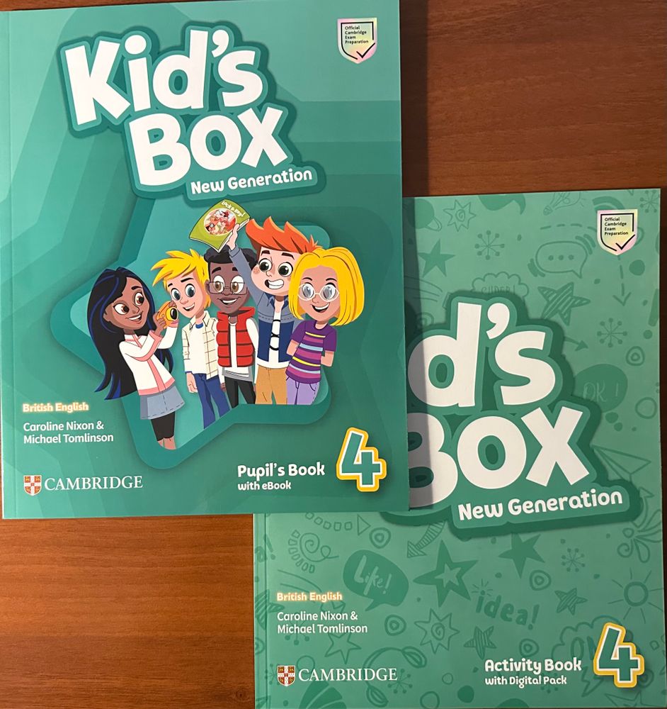 Kid&#39;s Box 4 New Generation (PB+AB+online)