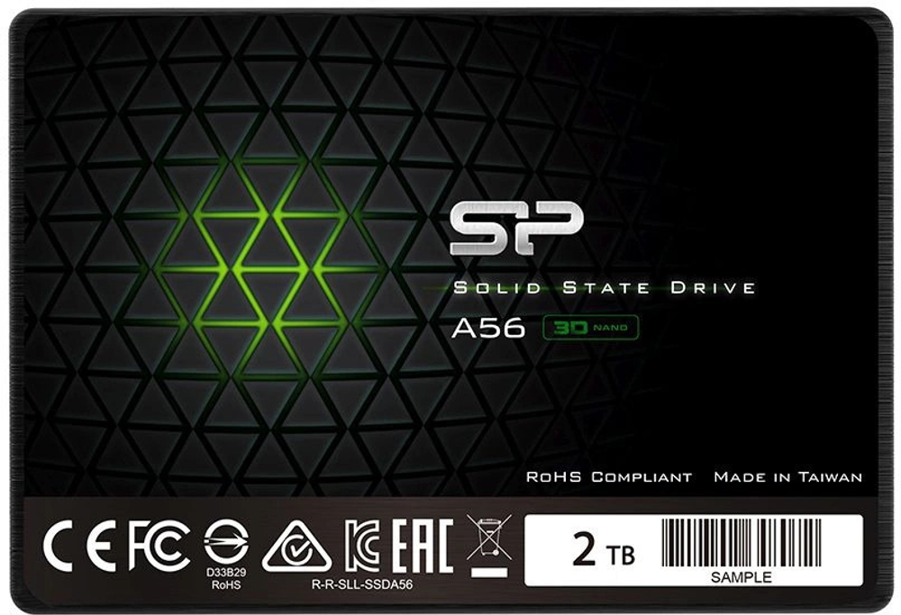 Накопитель SSD 2.5'' Silicon Power SP002TBSS3A56A25 2048 ГБ