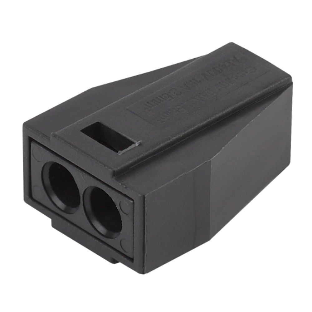 Клемма ЭРА с пастой серия 302 2 отверстия 0.5-2.5 мм2 упаковка 4 шт. | Клеммы