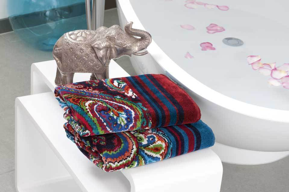 Полотенце 50x100 Feiler Maharani 121 bordeaux