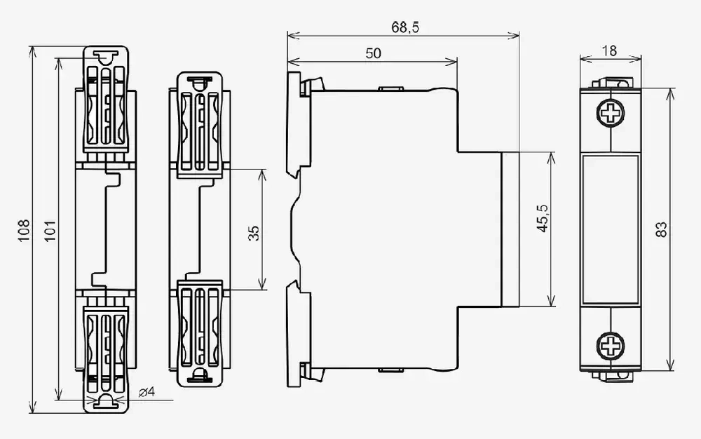 Устройство защиты многофункциональное УЗМ-50ЦМ, Меандр