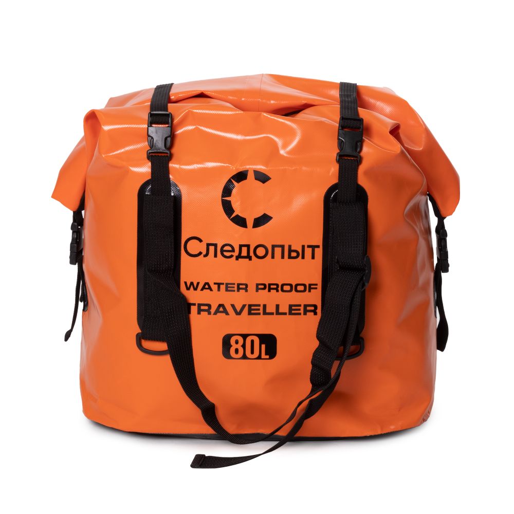 Гермосумка &quot;СЛЕДОПЫТ - Traveller&quot;, 80 л, цв. оранжевый/18/
