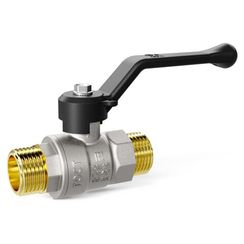 Кран шаровой латунный LD Pride 47.25.Н-Н.Р Ду 25 Ру 40 нр-нр, (рычаг)