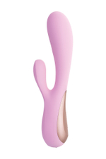 Вибромассажер Satisfyer Mono Flex с возможностью управления через приложение розовый 20 см