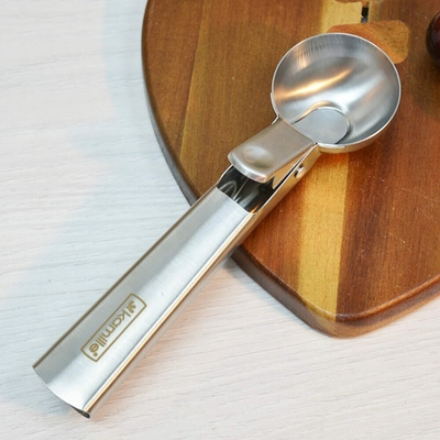 Ложка для мороженого нерж, 18,2*4,8*4,5см