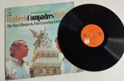 Винтажная виниловая пластинка LP The Dave Brubeck Trio Featuring Gerry Mulligan Compadres (Japan 1968) (No Obi)