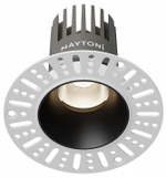 Встраиваемый светильник Maytoni  DL124-10W-4K-TRS-B