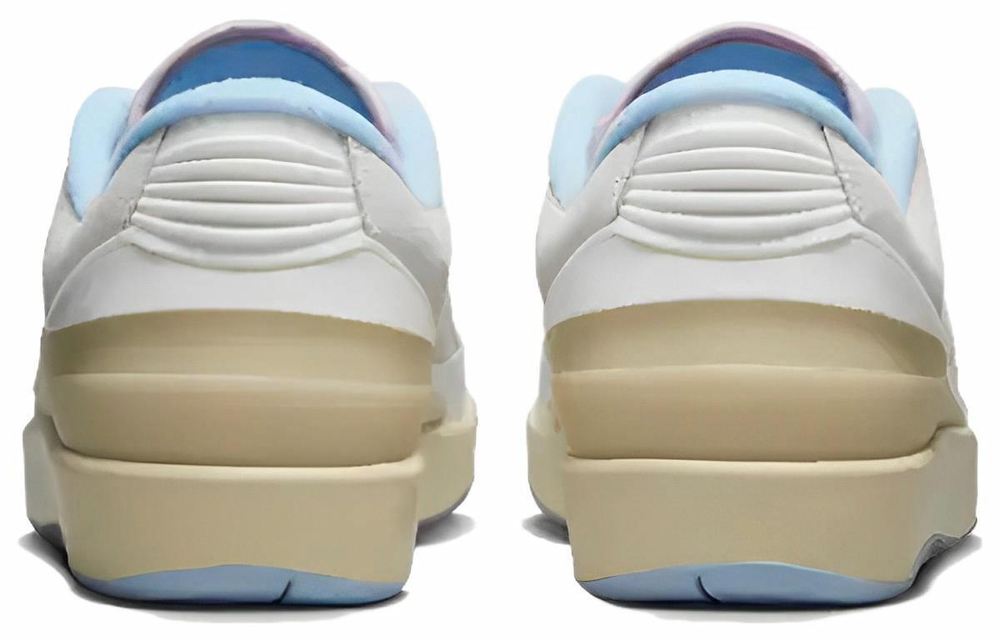 Кроссовки Jordan Air Jordan 2 Low "Summit White And Ice Blue" (Женская размерная сетка)