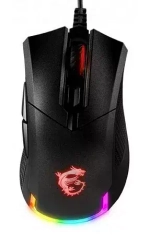 Мышь MSI Clutch GM50 USB2.0/TPE-кабель 2м/Вес 87г./RGB подсветка/Черный