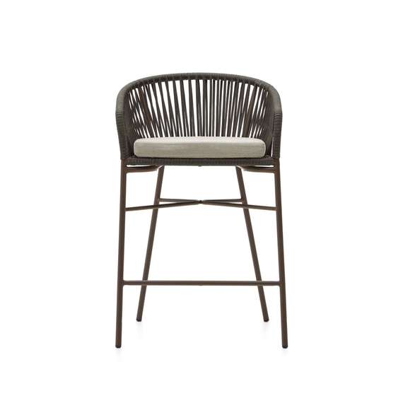 Полубарный стул Yanet зеленый