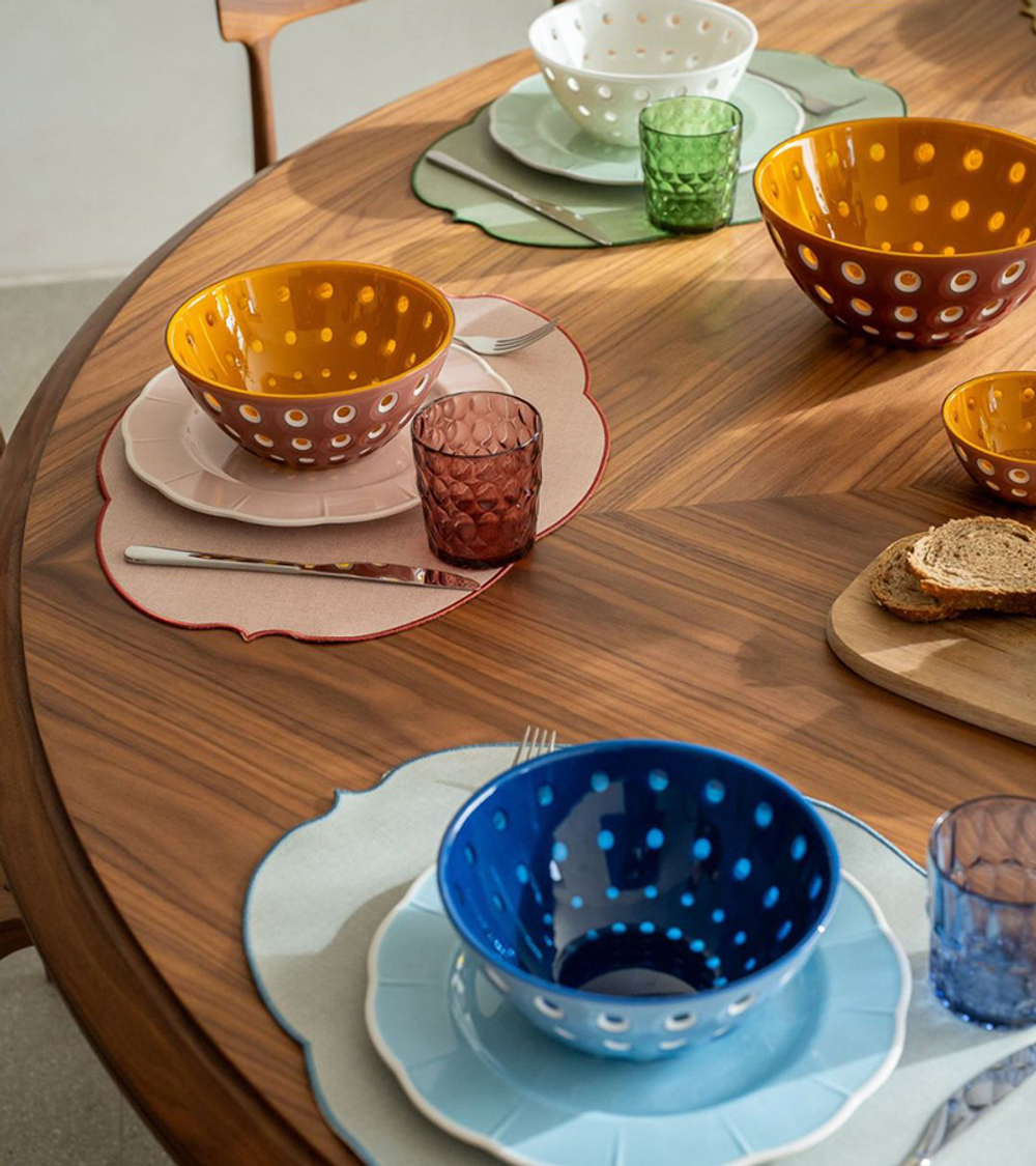 Салатник le murrine, D20 см, синий