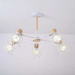 Потолочная Люстра Corf B3 White 5 Lamps By Imperiumloft