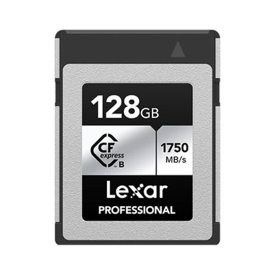 Карта памяти Lexar Professional Silver CFexpress Type B 128GB, R/W 1750/1300 МБ/с