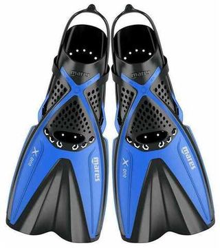 Ласты регулируемые Mares X-One JR черный/синий