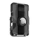 Чехол-бумажник MagSafe с подставкой Aulumu G03 Wallet Frosted Cover Гибридный картхолдер-мультитул в футуристическом стиле. Вмещает до двенадцати и более карт. Есть RFID-защита, открывалка для бутылок и мини-линейка. В комплекте есть два съёмных ремешка-д