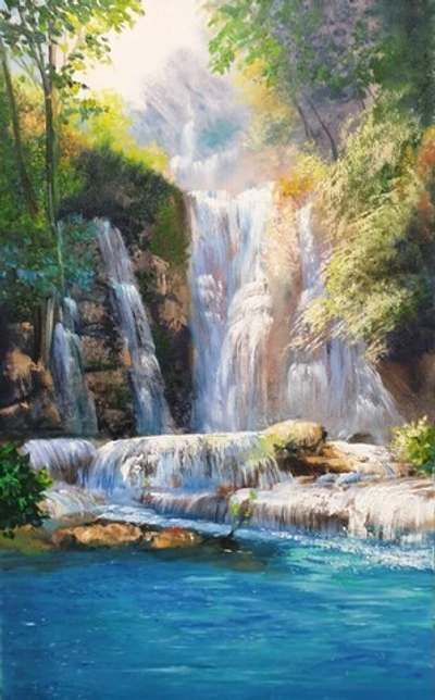 Солнечный водопад