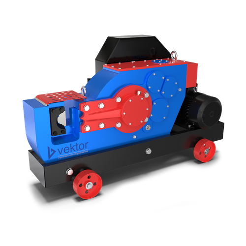 Станок для резки арматуры Vektor GQ50 - [4 кВт / до 45 мм]