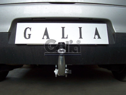Фаркоп оцинкованный Galia R087C для Renault Megane III хетчбек 5 дверей 2008-2016, Renault Scenic III 2010-2016(паспорт и сертификат в комплекте)(без электрики)