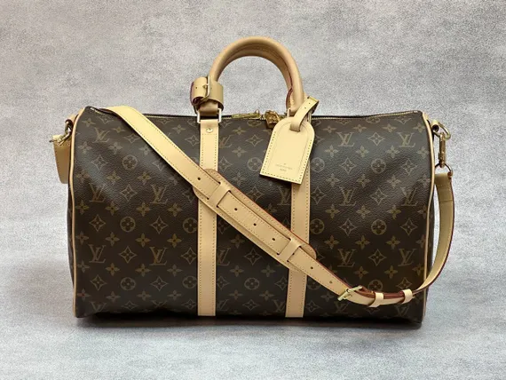 Сумка Louis Vuitton Keepall канва Monogram Macassar