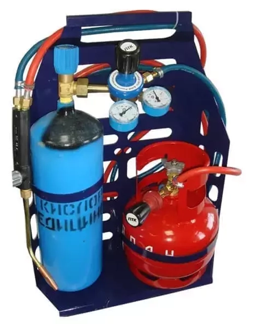 Переносной сварочный пост ПГСП-5/5-П (кислород 5 л / пропан 5 л)