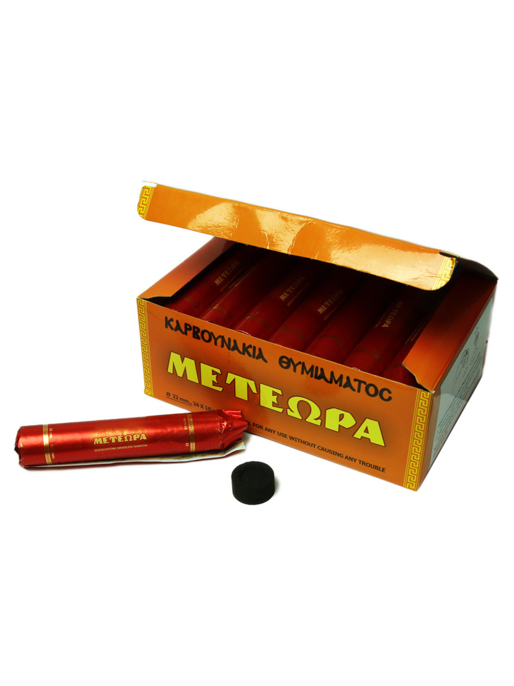 Кадильный уголь "МЕТЕОРА", 22мм.