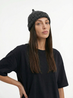 Шапка Бини | Серый меланж