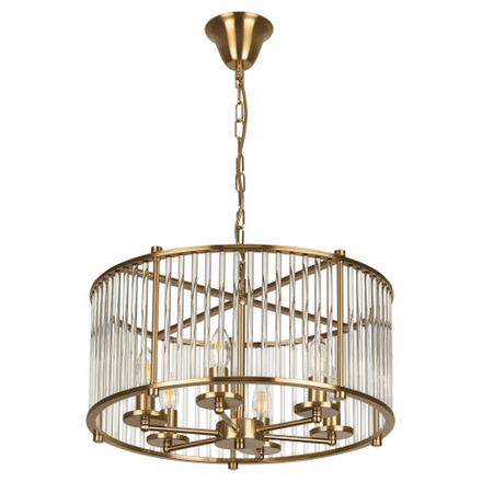 Люстра Rivoli Erin 4112-306 6 х Е14 40 Вт дизайн