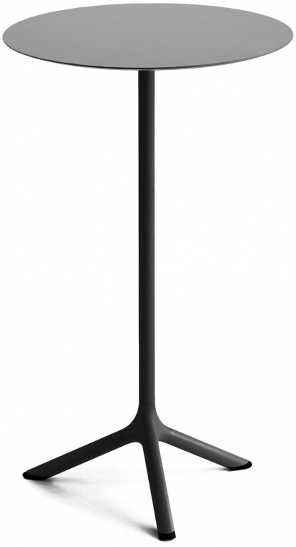 Стол ламинированный барный складной Scab Design Tripe Folding, черный, светло-серый