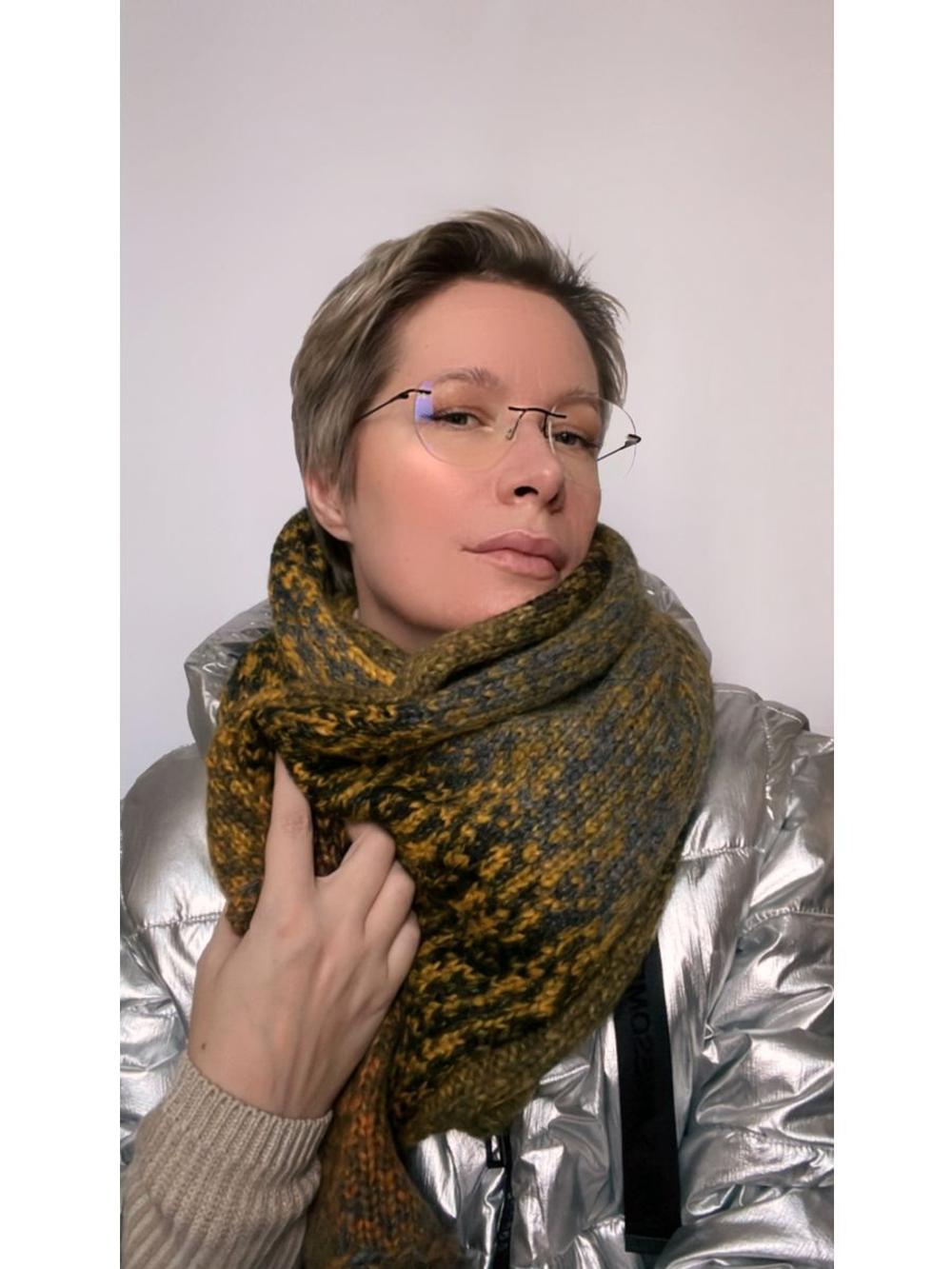 Пряжа для вязания DAMA теплая пушистая аркобалено