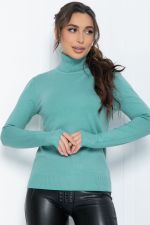 Водолазка Зимняя история (светло-зеленая) Б14530-20М LT Collection