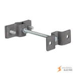 Держатель дистанционный для полосы и прута L=110 HZ EKF PROxima