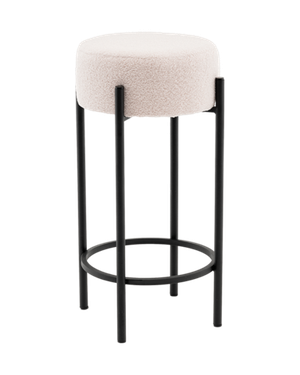 Стул барный Беккет букле бежевый