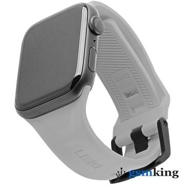 UAG Scout Silicone Watch Strap for Apple Watch 42|44|45mm Silver (Серебристый)191488113333