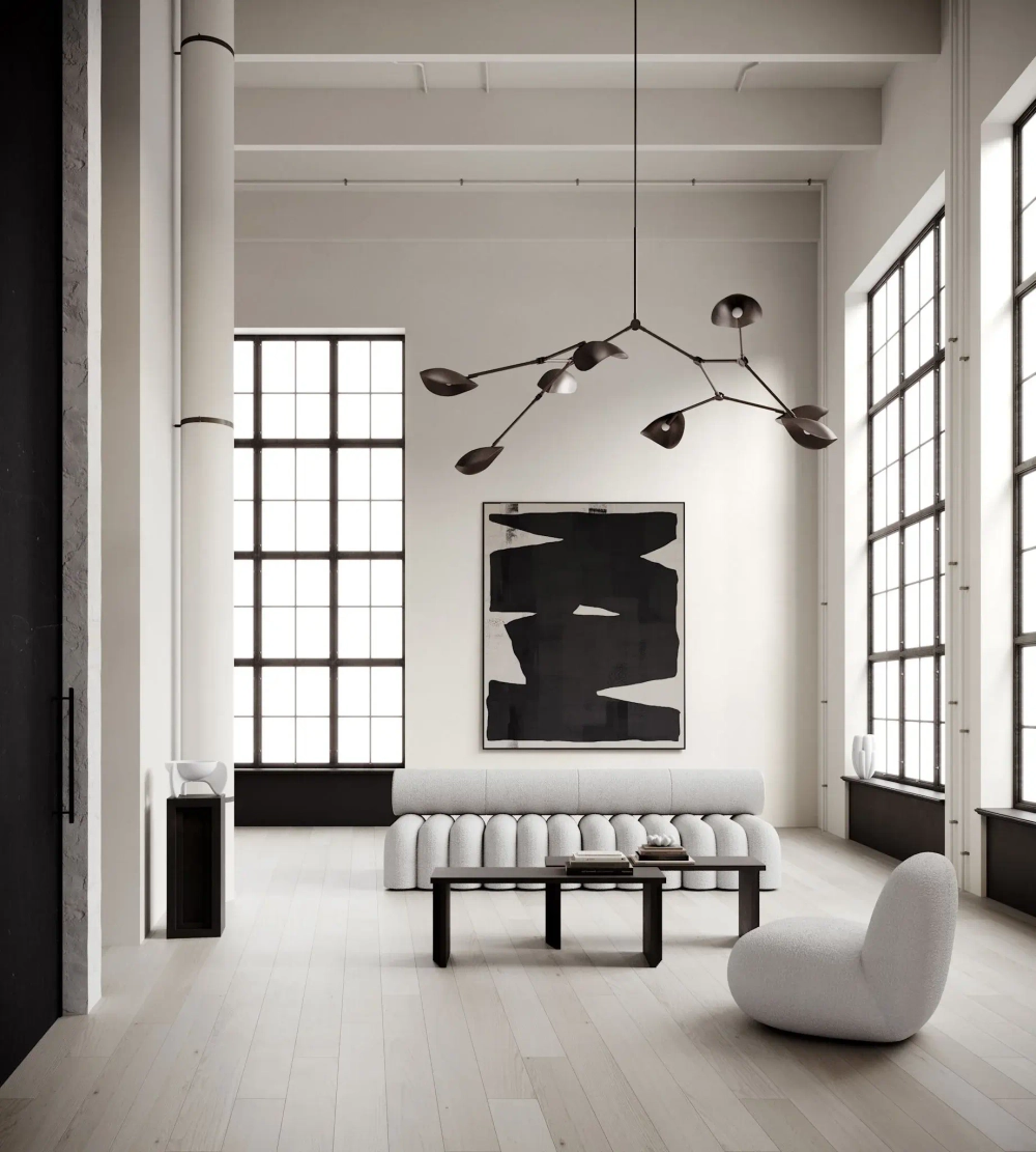 Люстра 101 Copenhagen Stingray Chandelier, Grande - Bronze (5m)