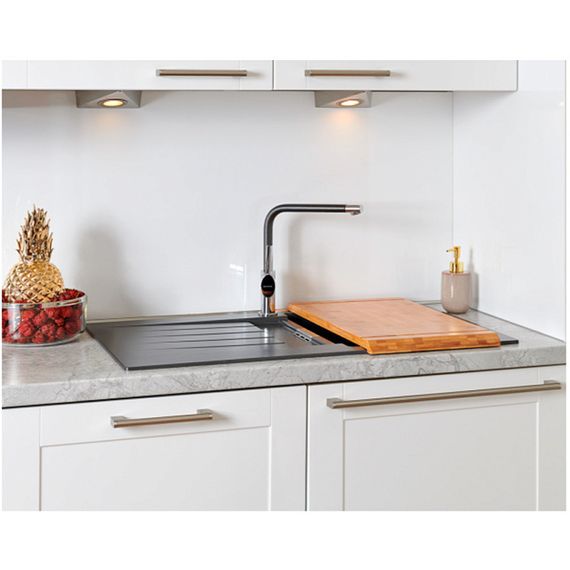 Мойка SCHOCK Signus 45D Cristadur серебристый камень