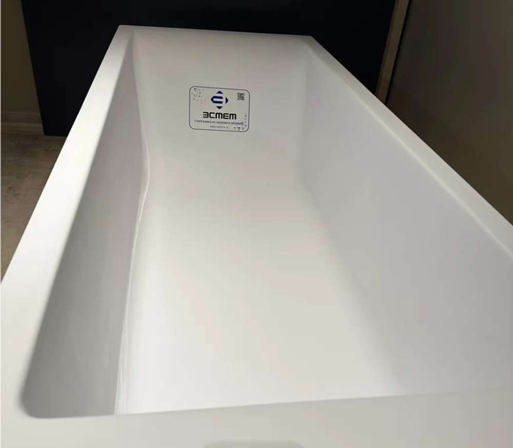 Ванна из литьевого мрамора Эстет Дельта 150x70 белая, ФР-00001470