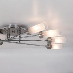 Citilux Хеликс CL109181 Люстра потолочная Матовый Хром