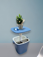 Стол пластиковый мини-бар Tagliamento Pop Up Cool Bar, синий, белый